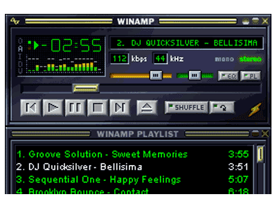 winamp, 