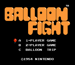 Dendy, nes, famicom, Balloon Fight