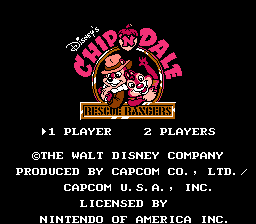 dendy, nes, famicom, Chip & Dale