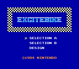 Dendy, NES, Famicom, excitebike