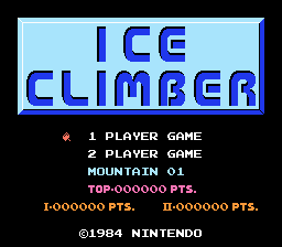 dendy, nes, famicom, ice, climber