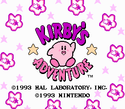 Dendy, nes, famicom, Kirby's Adventure