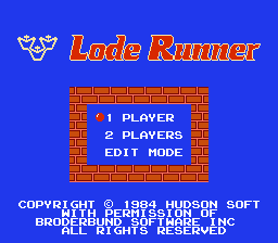 Dendy, nes, famicom, Lode Runner