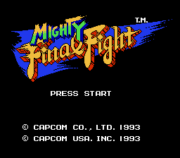 dendy, nes, famicom, Mighty, Final, Fight