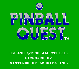 Dendy, nes, famicom, Pinball Quest