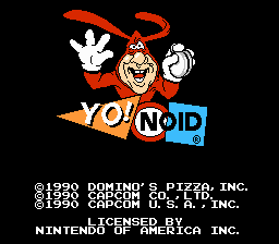 Dendy, nes, famicom, Yo! Noid