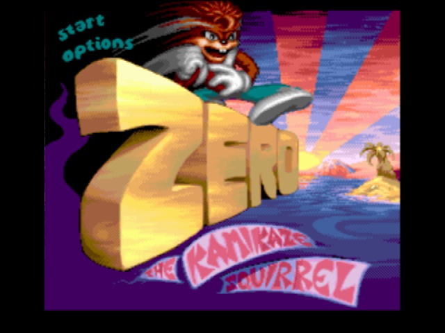 Sega, Zero the Kamikaze Squirrel