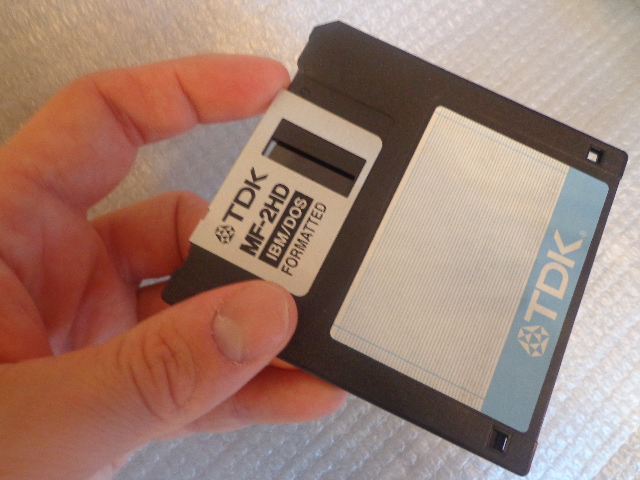 , diskette,   